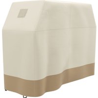 OUTSUNNY Gas BBQ Cover Waterproof 300D Oxford Fabric Barbecue Covers in Beige