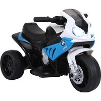 Electric Ride on Motorcycle BMW Liscensed w Headlights Music Play Bike 6V