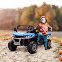 Two Seater Ride on Truck W Electric Bucket Parental Remote