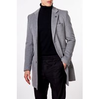 NATE Wool Blend Long Overcoat Timeless Elegant Outerwear