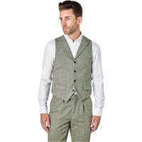 Elegant Herringbone Collared Waistcoat Stylish Occasions