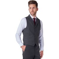 CALIX Wool Blend Herringbone Waistcoat