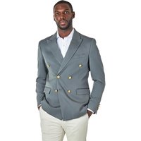 EZRA Tailored Fit Double Breasted Suit Jacket
