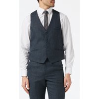 Herringbone Retro Waistcoat Peaky Blinders Inspired Fitted Design