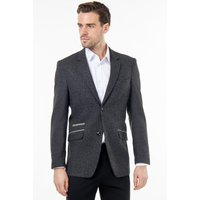 BRUCE Herringbone Wool Blazer