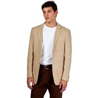 EDWIN Tailored Pinstripe Linen Blazer