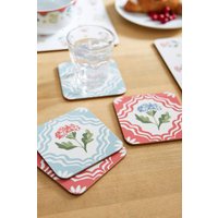 Boho Floral Floral Print Printed MDF Coasters
