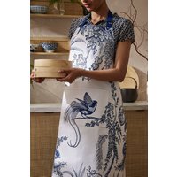 Ulster Weavers 'Willow Toile' Trees Print 100% Cotton Apron in Blue