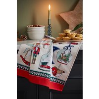 Ulster Weavers 'Christmas Ornaments' Festive Print 100% Cotton Tea Towel