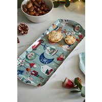 Ulster Weavers 'Christmas Ornaments' Festive Print Small Tray
