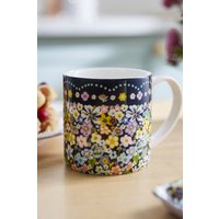 Confetti Floral Floral Print Bone China Mug