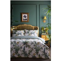 Laurence Llewelyn-Bowen 'Cotswald Fantasia' Floral Print 200 Thread Count Cotton Duvet Cover Set in Green | Size: King
