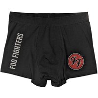 Foo Fighters Men's FF Band Logo Boxer Shorts in Black | Size: XL