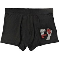 Green Day Men's American Idiot Boxer Shorts in Black | Size: Small