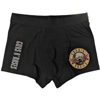 Guns N Roses Men's Classic Band Logo Boxer Shorts in Black | Size: XL
