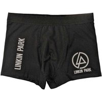 Linkin Park Men's Concentric Logo Boxer Shorts in Black | Size: Small
