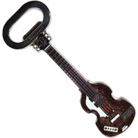 Beatles Mathew Street Brown Bass Bottle Opener in Orange