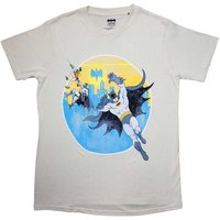 DC Comics Batman Bat Leap Logo T-Shirt in Natural | Size: Small