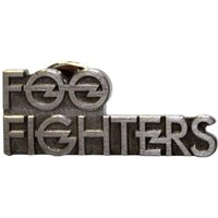 Stacked Band Logo Pin Badge