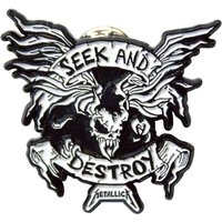 Seek & Destroy Pin Badge