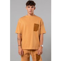 Cotton Short Sleeve T Shirt Chest Pocket