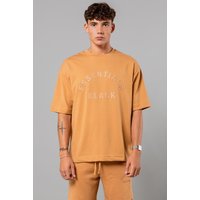 Cotton Blend Arch Short Sleeve T Shirt