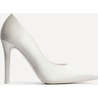 Linzi Women's Solemate Bridal Ivory Satin Court Heels in White | Size: 7-Standard Fit