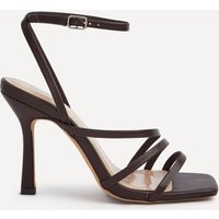 Linzi Women's Scarlett Strappy Faux Leather Heels
