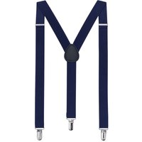 Braces Y Back Elasticated Suspenders 3 Metal Clips 25mm Wide