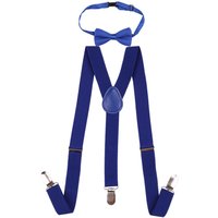 Braces & Bow Tie Set Fully Elasticated Y Shape Suspender 25mm Wide Years