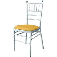 Neel Blue High Back Spandex Dining Chair Pad Covers Removable & Washable Slipcovers in Gold