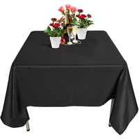 Square Tablecloth Polyester, Premium Linen Table Cover - 70" x 70"