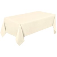 1pc Rectangle Tablecloth Premium Polyester Tablecover - 70 x 126 Inch