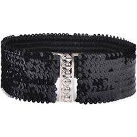 Glitter Sequin Belt Stretchy Stylish Waistband Western Outfits