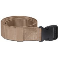 Nylon Webbing Waist Belt Plastic Buckle 130cm Ivory