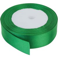 Neel Blue Double Sided Satin Polyester Ribbon Roll, 50mm x 25 Metres in Bottle Green