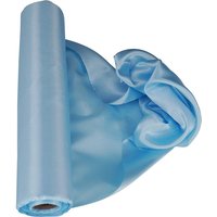 Neel Blue 20cm x 29cm Solid Satin Roll Large Fabric for Chair Sash Wedding Bouquet Décor Drapery in Baby Blue | Size: 20 cm x 29 cm