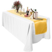 Satin Table Runner for Dining Table - 11 x 108 Inch