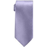 Satin Polyester Slim Neck Tie Lilac