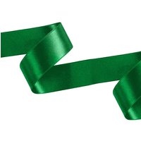 Neel Blue Double Sided Satin Polyester Ribbon Roll, 40mm x 10 Metres in Bottle Green