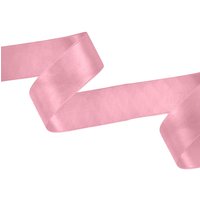 Neel Blue Double Sided Satin Polyester Ribbon Roll, 40mm x 10 Metres in Baby Pink
