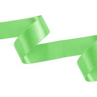 Neel Blue Double Sided Satin Polyester Ribbon Roll, 40mm x 10 Metres in Green