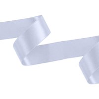 Neel Blue Double Sided Satin Polyester Ribbon Roll, 40mm x 10 Metres in Lilac