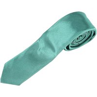 Neel Blue Skinny Men's Neck Tie, Soft Polyester Slim Ties for Formal Wear - 5cm in Light Green