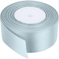 Neel Blue Double Sided Satin Polyester Ribbon Roll, 40mm x 25 Metres in Bright Blue
