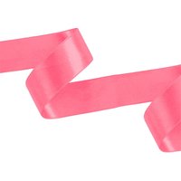 Neel Blue Double Sided Satin Polyester Ribbon Roll, 50mm x 10 Metres in Pink