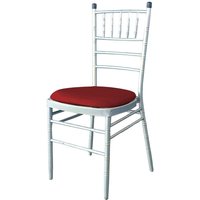 Neel Blue High Back Spandex Dining Chair Pad Covers Removable & Washable Slipcovers in Red