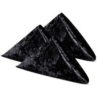 Diamond Velvet Napkin Hemmed Edges 20x20 Inch