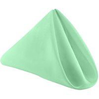 20 Inch Polyester Table Napkins Reusable Wrinkle Resistant Cloth Napkins 10pcs