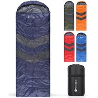 Neel Blue Foldable Telescopic Stool, Portable Collapsible Camping Stool in Navy
